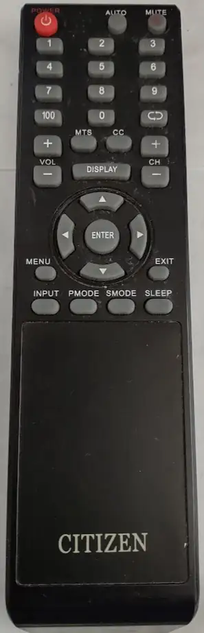 Citizen 18" TV with original remote and adapter. in General Electronics in Edmonton - Image 3