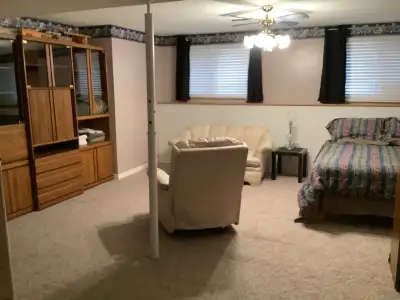Furnished Bachelor Suite For Rent