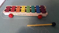 Vintage Fisher-Price Xylophone Pull-Toy & Drill