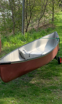 16 ft Canoe solo  seat