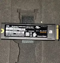 WD Black SN850 1TB SSD - Gen4 PCIe and PS5