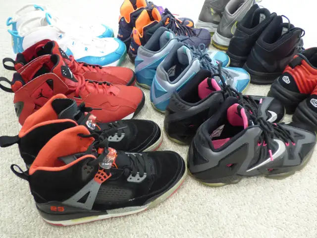 Basketball Shoes - Nike Air Max, Uptempo, Jordan, LeBron, Puma in Men's Shoes in Hamilton - Image 9