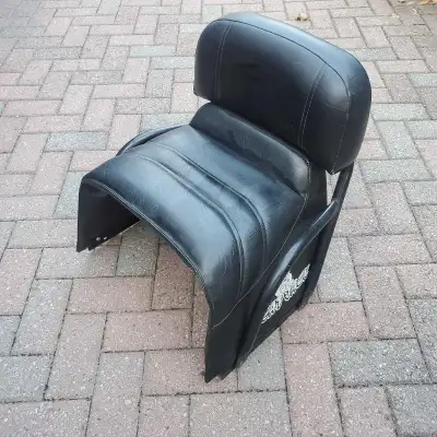 2 up Snowmobile Seat with Backrest Excellent condition Snowmobile Seat Jack $275