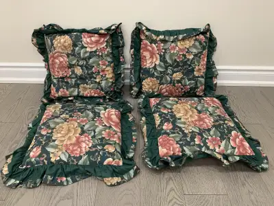 4 Indoor chair cushions, View more