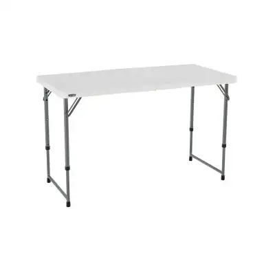 Lifetime 4 Ft Adjustable Height  Commercial Table, View more
