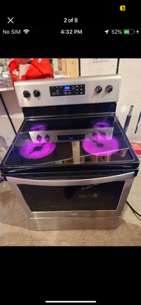 New model freestanding electric stove range oven