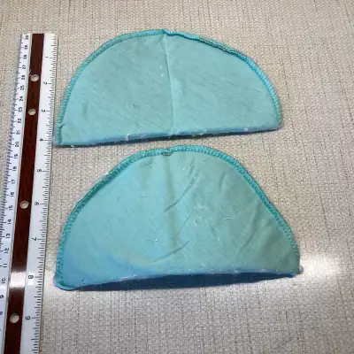 Assorted Green 90s Dress Shoulder Pads, View more