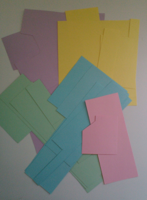 Pale/ Pastel "construction" type papers in Hobbies & Crafts in Mississauga / Peel Region - Image 2