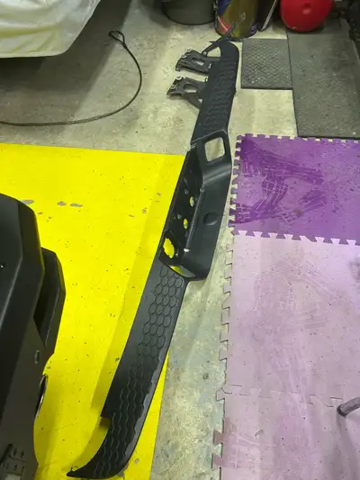 I have a used 2017 Dodge Ram 1500 rear bumper for sale. It has some rust but can be fixed, ready to...