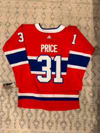 Carey Price Habs Hockey Jersey (Size Medium, Large)