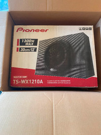 New in box12” pioneer sub and 300 watt amp combo