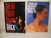 2 Books – Treat your own Back and Neck Author: Robin McKenzie