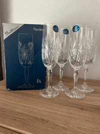 Pinwheel Champagne Flute