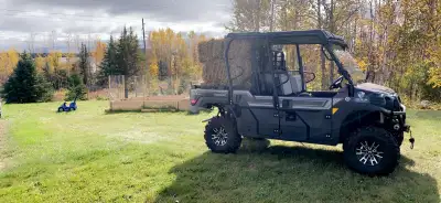 Get ready to tackle any terrain with this rugged 2019 Kawasaki Mule PRO-FXT Ranch Edition! Perfect f...