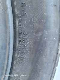215 55 r17 tires used 2 tires 