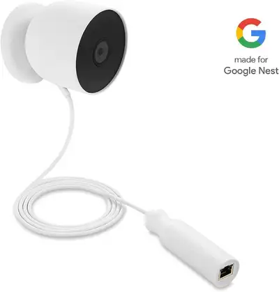 Wasserstein PoE Adapter for Google Nest Cam Outdoor or Indoor, View more
