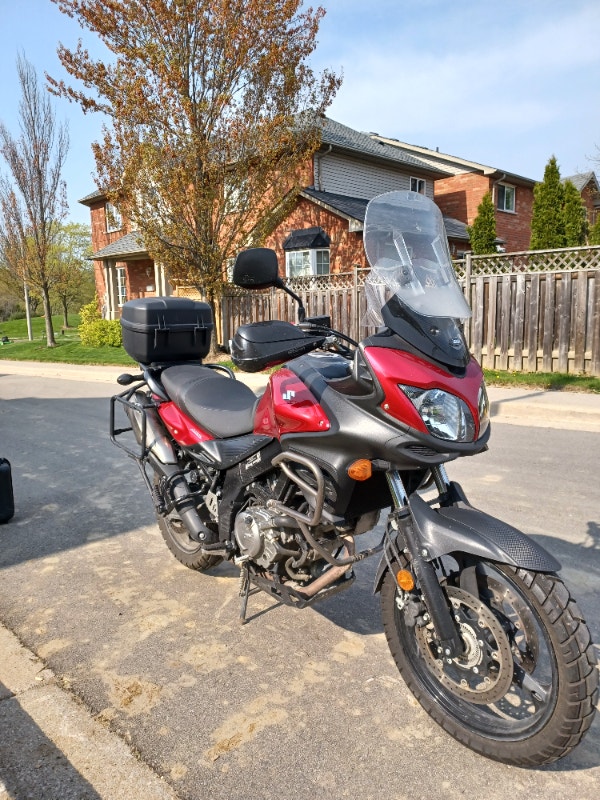 2016 Suzuki VStrom 650X ABS with luggage Sport Touring Hamilton Kijiji