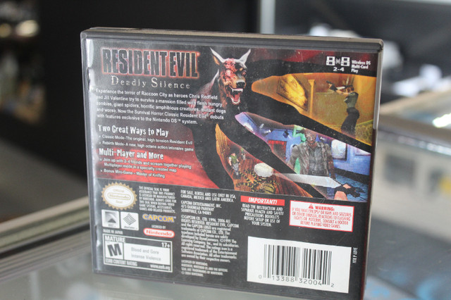 Resident Evil: Deadly Silence for Nintendo DS (#156) in Nintendo DS in City of Halifax - Image 2