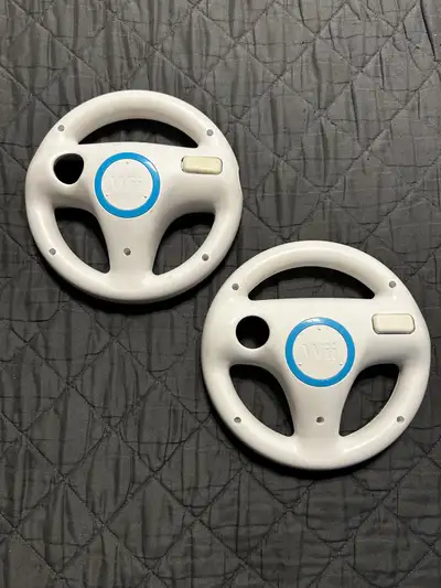 Official Nintendo WII Mario Kart Racing Wheel. $10 Each Firm