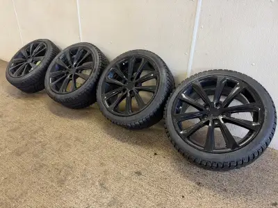Selling my Art Replica rims and premium winter tires. They are in a very good condition. Minor curb...