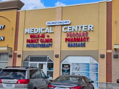 Two large Physiotherapy treatment/or cardiology procedure rooms and a designated reception room and...