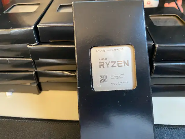 ✅BRAND NEW AMD 5700X3D Processor in System Components in City of Toronto - Image 3