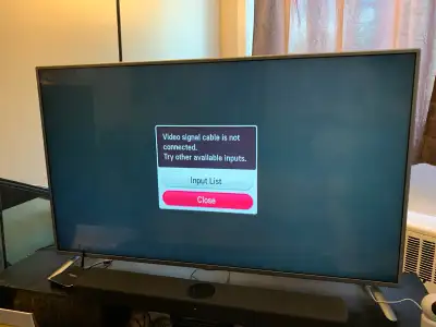 55 in LG Smart tv , View more