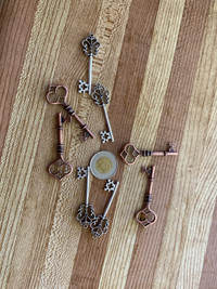 Metal Skeleton Keys various styles 