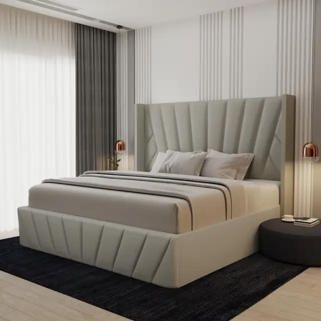 Queen/King size bed frame and mattress available in Beds & Mattresses in City of Toronto - Image 3