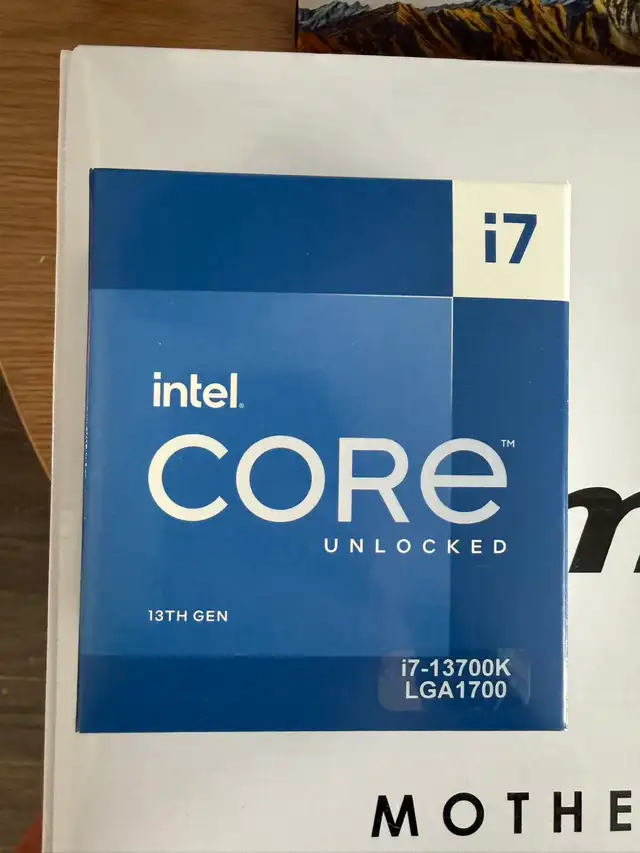 NEW Intel i7-13700K + MSI MAG Z790 TOMAHAWK WIFI (DDR5, WiFi 6E) in Desktop Computers in Markham / York Region - Image 3