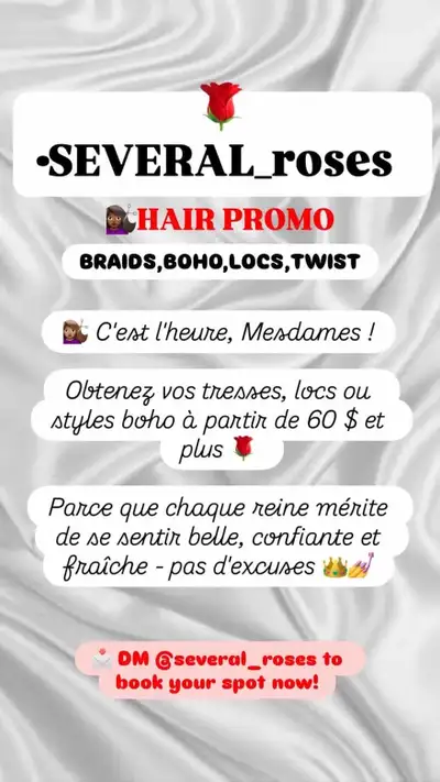 PROMO!!!!!60$ Braids,Boho,twist,locs, View more