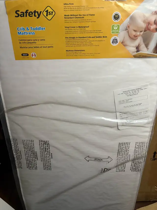 Safety 1st Crib Mattress in Cribs in City of Toronto - Image 3