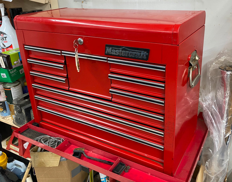 Mastercraft 10 Drawer Tool Box Tool Storage & Benches Ottawa Kijiji