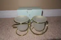 PartyLite linked candle holders and tealights