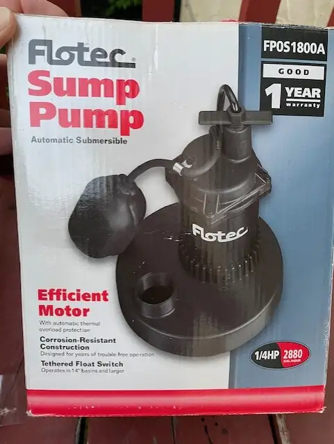 Sump pump and hose - used once in Other in Strathcona County - Image 2