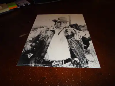Elvis presley cowboy black & white  original press photo lot 3, View more