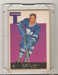 1962 Parkhurst Hockey Card - #2 Dick Duff, Toronto Maple Leafs