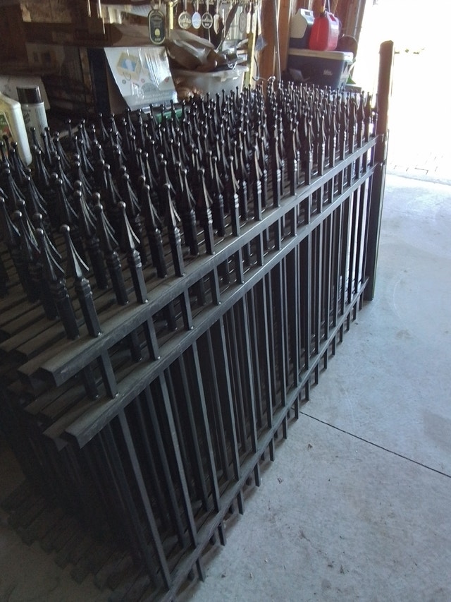 Metal fence panels Decks & Fences Barrie Kijiji