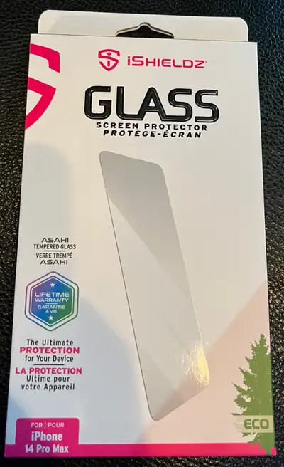 iPhone glass screen protector, View more