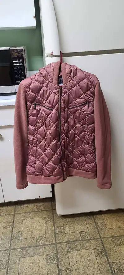 LIKE NEW LADIES SIZE M EDDIE BAUER QUILTED GOOSE DOWN JACKET, View more