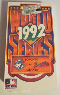 1992 World Series VHS Tape