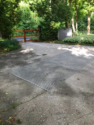 Chain link fence, View more