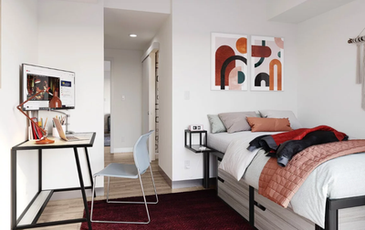 Enjoy stylish, low-maintenance living this summer in a bright studio apartment at Parkway Lofts. Per...