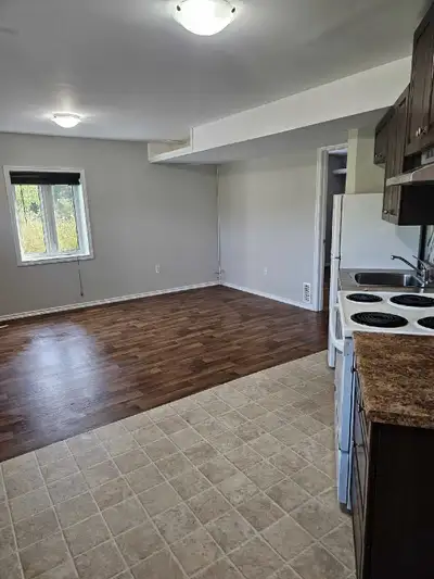 Country living, one bedroom apartment.