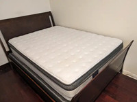 14" Queen size firm mattress Sealy Optimum bed