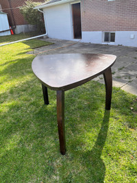 Wooden Triangle Table (50inch)