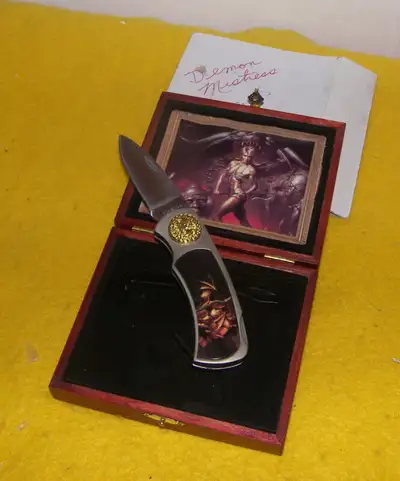 Knife Survival -Collector- Demon Mistress In Box ( New ), View more