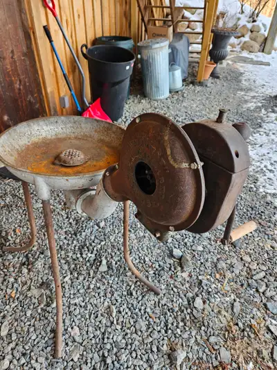 Forge with blower, View more