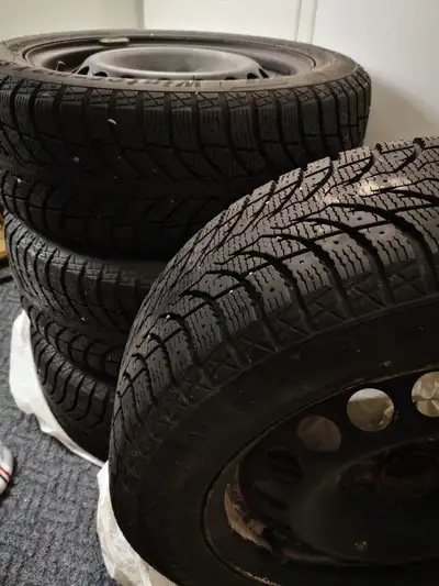 Good condition, comes with rims, asking 350 O.B.O