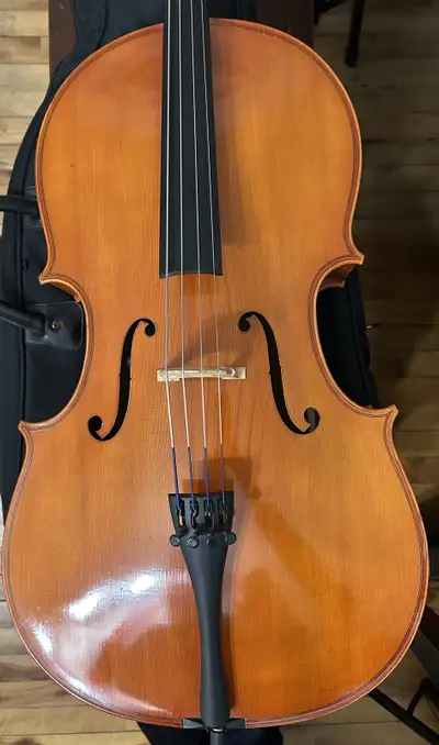 2014 1/2 Samuel Eastman VC100 carved cello kit, $1395, obo., View more